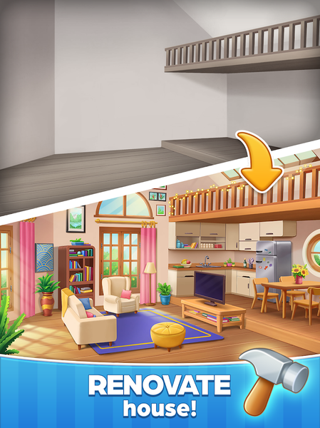 Journey Home - Merge & Stories - Gameplay image of android game