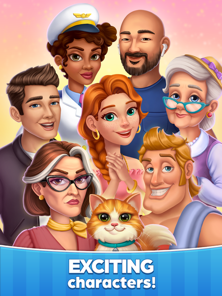 Journey Home - Merge & Stories - Gameplay image of android game