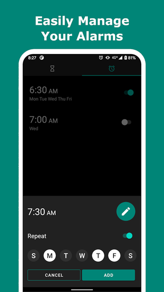 Earphone Alarm - Image screenshot of android app