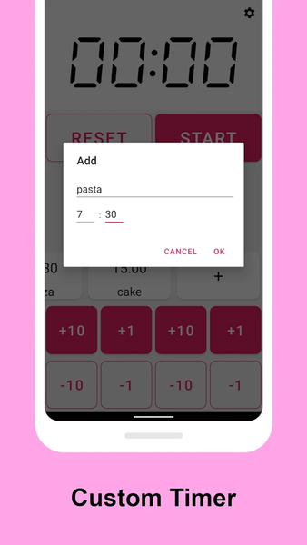 Kitchen Timer - Image screenshot of android app