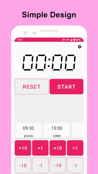 Kitchen Timer - Image screenshot of android app