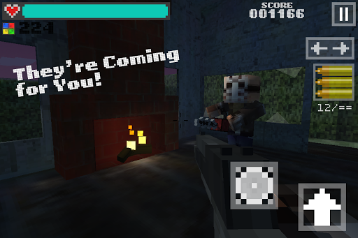 Block Gun 3D: Haunted Hollow - Gameplay image of android game