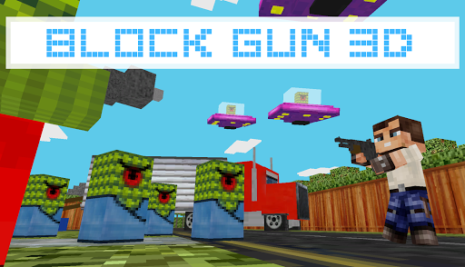 Block Gun 3D - Gameplay image of android game