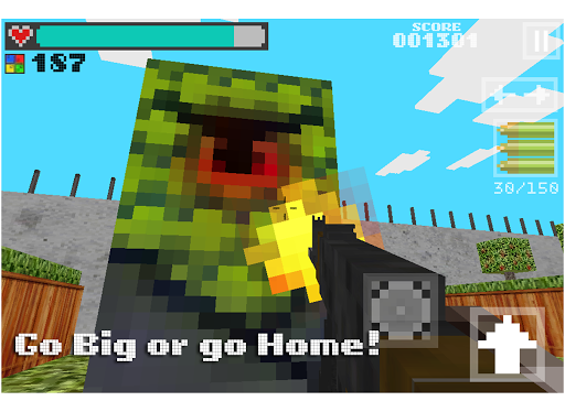 Block Gun 3D - Gameplay image of android game