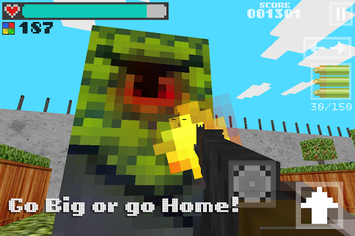 Block Gun 3D - Gameplay image of android game