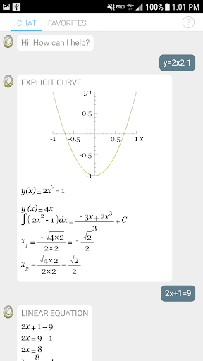 Graphing Calculator + Symbolic Math - عکس برنامه موبایلی اندروید
