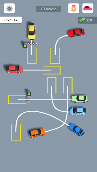 Parking Order 3D: Move Car - Gameplay image of android game