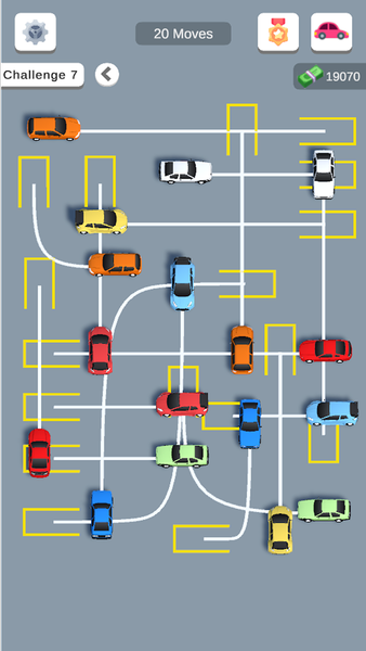 Parking Order ۳D: Move Car - عکس بازی موبایلی اندروید