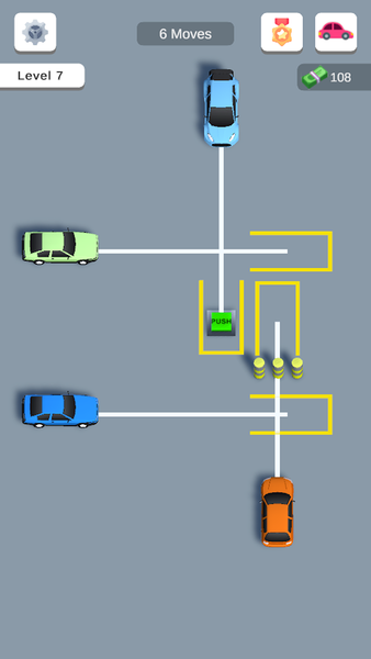 Parking Order 3D: Move Car - Gameplay image of android game
