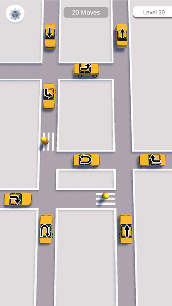 Traffic Escape 3D: Move Car - Gameplay image of android game