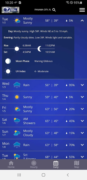 WJHG First Alert Weather - عکس برنامه موبایلی اندروید