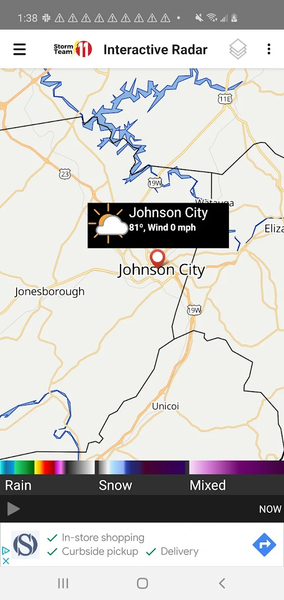 WJHL Weather - Image screenshot of android app