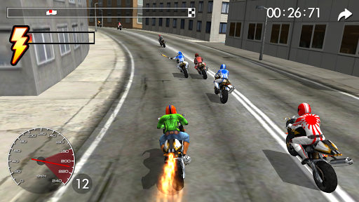 Moto Rush - Gameplay image of android game