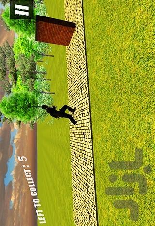 jumping wall - Gameplay image of android game