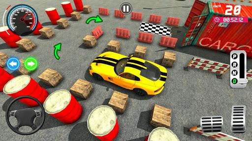 Classic car parking car games - Gameplay image of android game