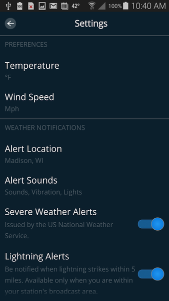 ۲۷StormTrack - عکس برنامه موبایلی اندروید