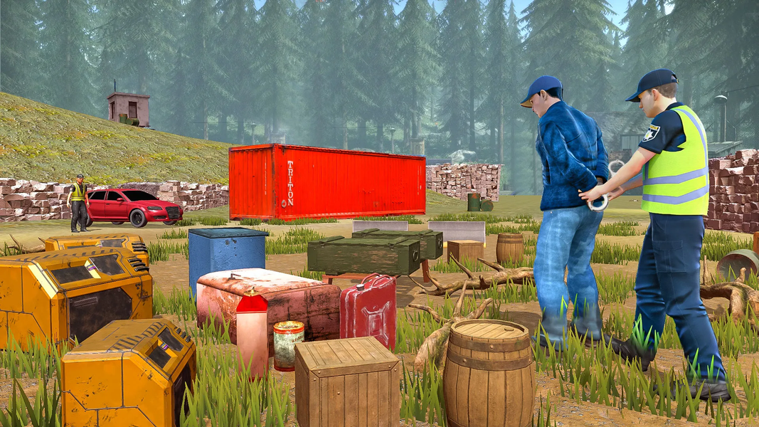 Border Police Post Contrbnd 3d - Gameplay image of android game