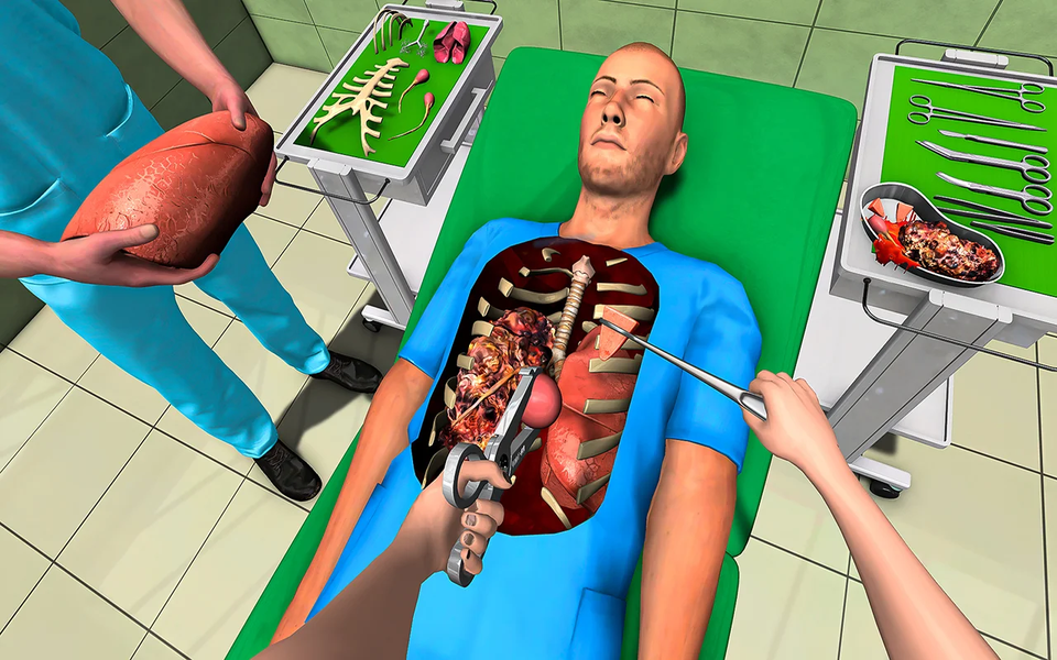 Virtual Doctor Surgeon Sim ۳D - عکس بازی موبایلی اندروید