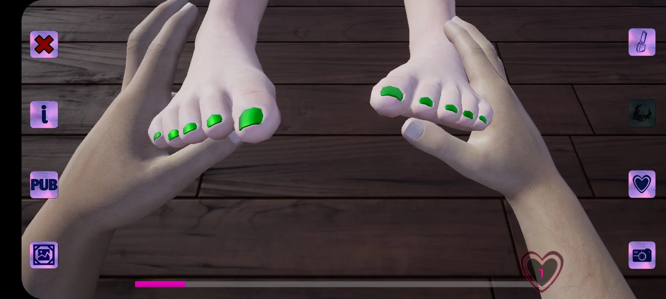 Girlfriend feet Game for Android - Download | Bazaar