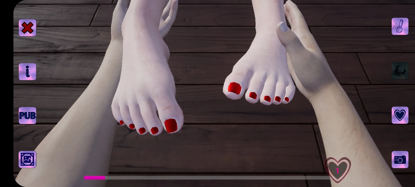 Girlfriend feet Game for Android - Download | Bazaar