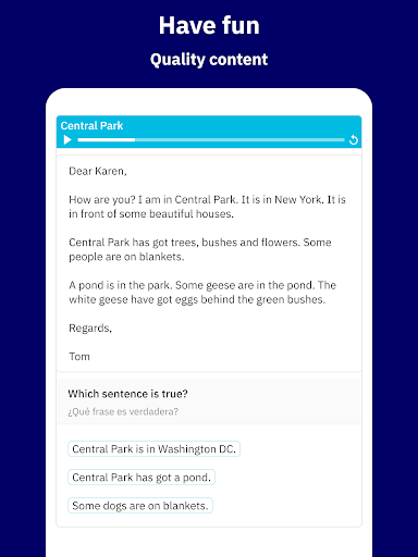 Wlingua - Learn English - عکس برنامه موبایلی اندروید