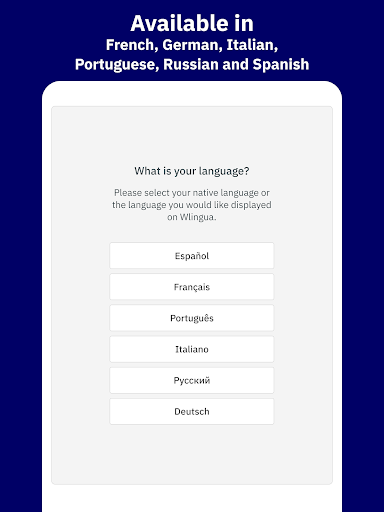 Wlingua - Learn English - عکس برنامه موبایلی اندروید