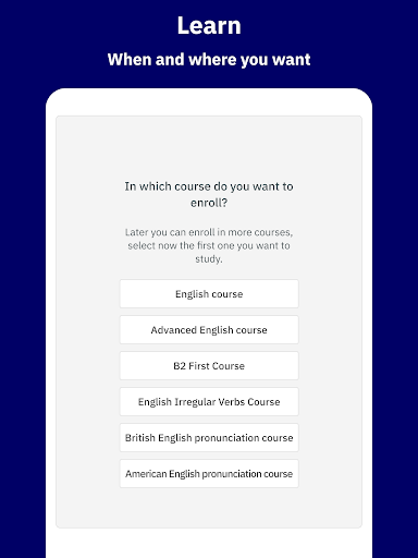 Wlingua - Learn English - عکس برنامه موبایلی اندروید