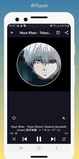 Anime Music - Mix, OST, Otaku - Image screenshot of android app