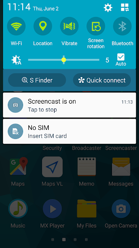 Larix Screencaster - Image screenshot of android app