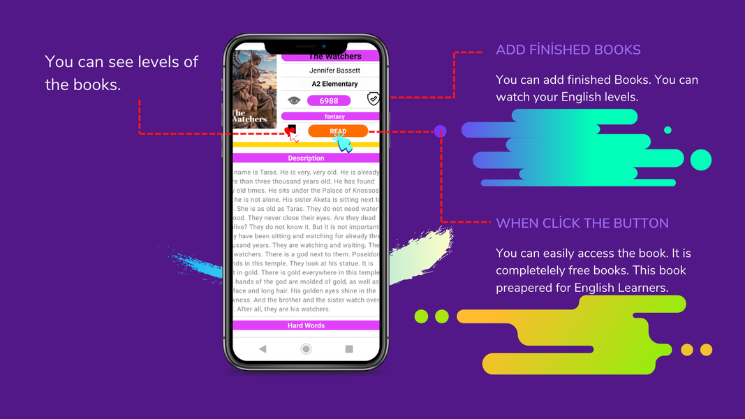 English Stories with Levels - عکس برنامه موبایلی اندروید