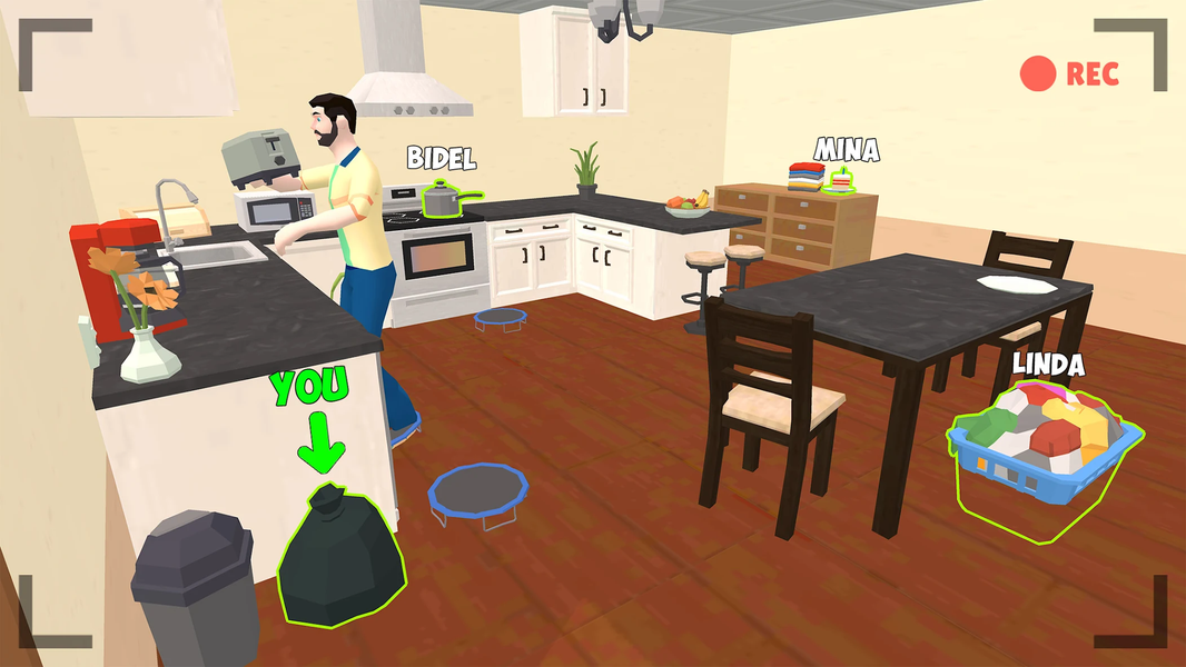 Hide and Go Seek: Daddy Escape - عکس بازی موبایلی اندروید