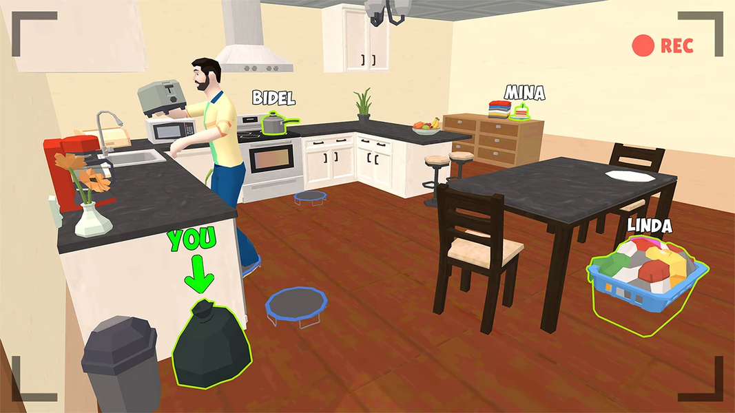Hide and Go Seek: Daddy Escape - عکس بازی موبایلی اندروید