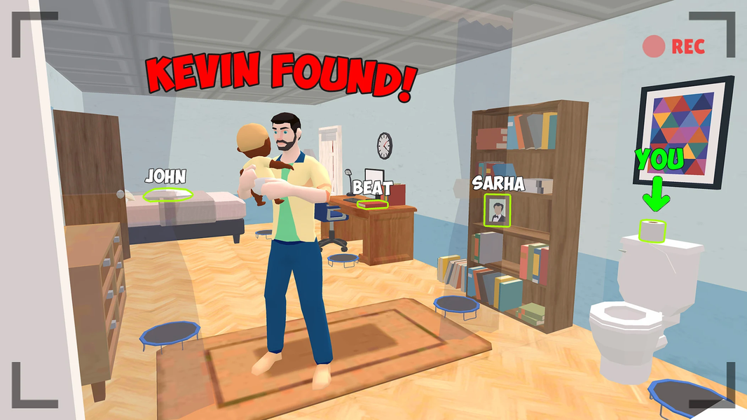 Hide and Go Seek: Daddy Escape - عکس بازی موبایلی اندروید