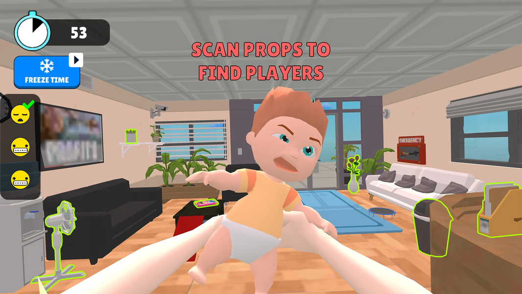Hide and Go Seek: Daddy Escape - عکس بازی موبایلی اندروید