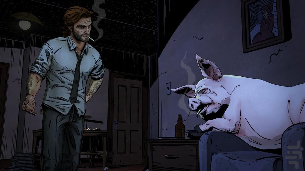 The Wolf Among Us - Gameplay image of android game