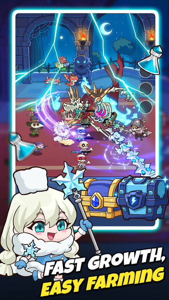 Beast Heroes: Fantasy Idle RPG - Gameplay image of android game