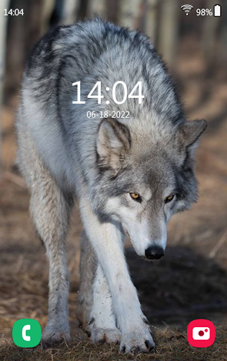 Wolf wallpaper: Wolf art - عکس برنامه موبایلی اندروید