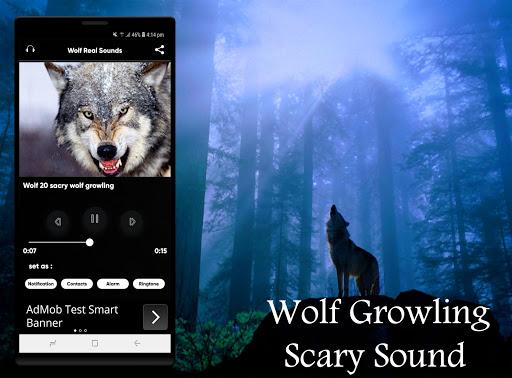 Wolf Sounds Ringtones - Image screenshot of android app