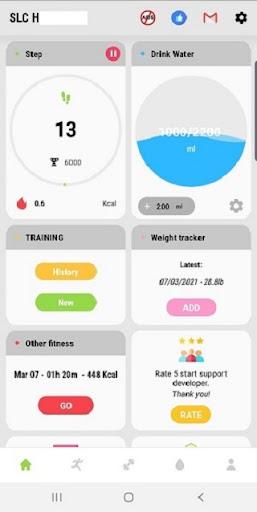Steps counter Calorie counter - عکس برنامه موبایلی اندروید