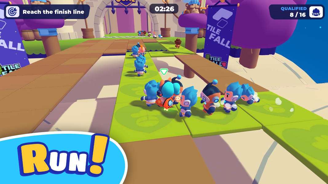 Thetan Rivals: Fun Run Party - Gameplay image of android game