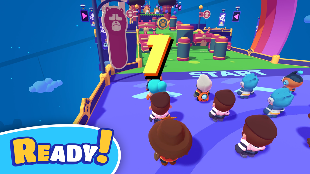 Thetan Rivals: Fun Run Party - Gameplay image of android game