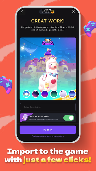 Thetan Creator: Create & Play - Image screenshot of android app