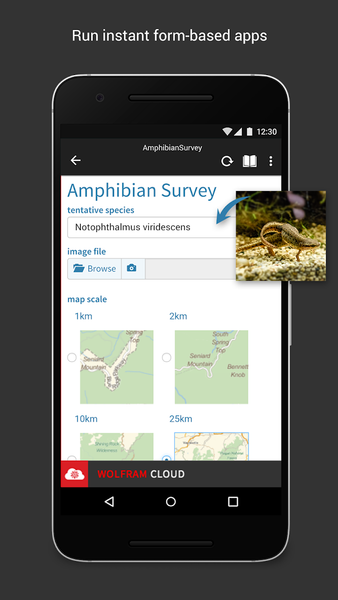 Wolfram Cloud - عکس برنامه موبایلی اندروید