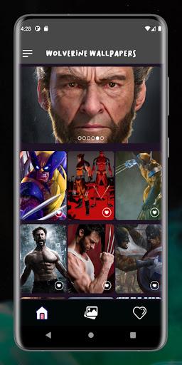 Wolverine Wallpaper HD 4K - Image screenshot of android app