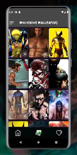 Wolverine Wallpaper HD 4K - Image screenshot of android app