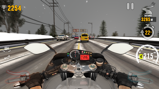 Motor Tour: Biker's Challenge - Gameplay image of android game