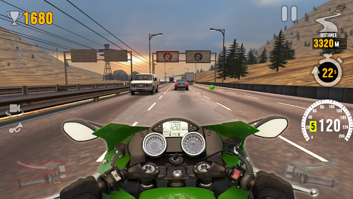 Motor Tour: Biker's Challenge - Gameplay image of android game