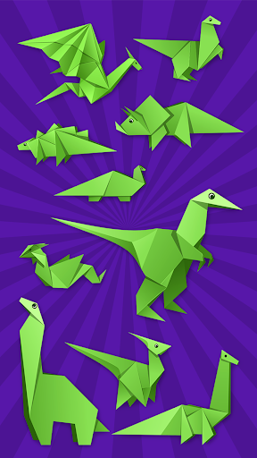 Origami Dinosaurs And Dragons - Image screenshot of android app