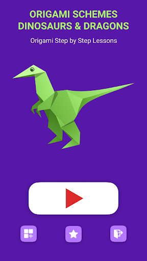 Origami Dinosaurs And Dragons - Image screenshot of android app