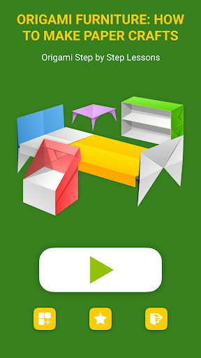 Origami Furniture From Paper - Image screenshot of android app
